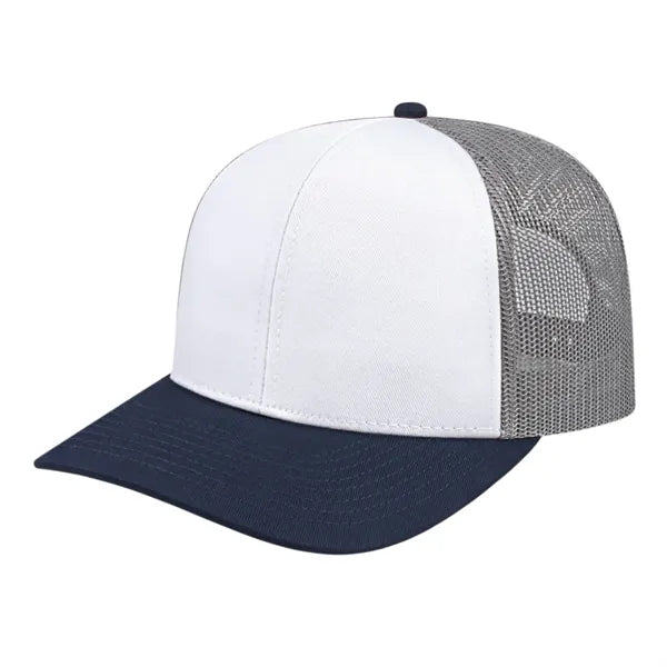 Cap America Poly/Cotton Trucker Mesh Back Cap