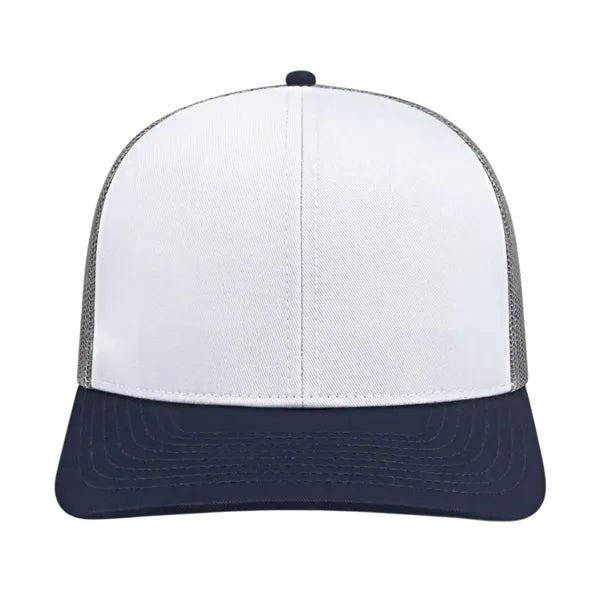 Cap America Poly/Cotton Trucker Mesh Back Cap