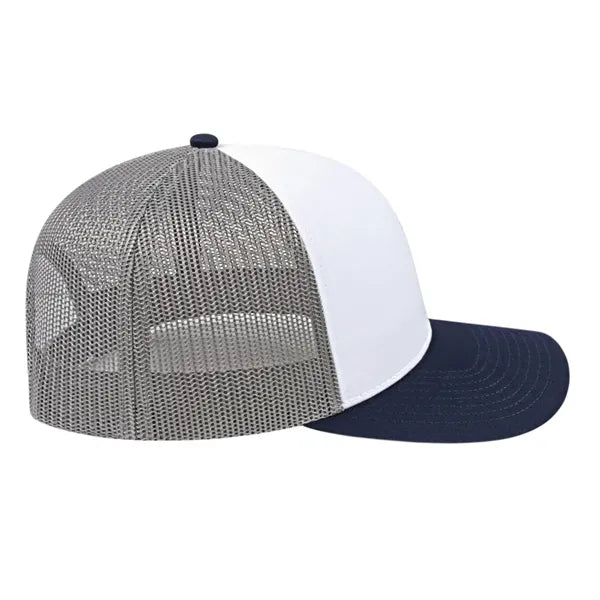 Cap America Poly/Cotton Trucker Mesh Back Cap