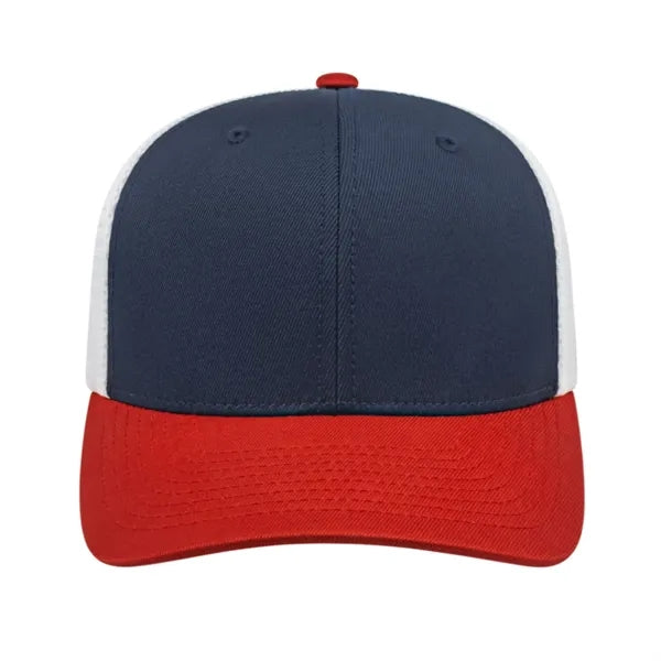 Cap America Premium Trucker Mesh Back Cap