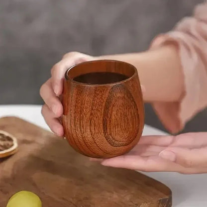 6oz. Natural Wooden Cup Eco Friendly Drinkware