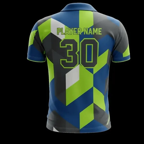 Sublimated Performance short sleeve Polo shirt-160G Jacquard