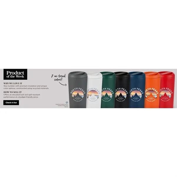 Drake Eco-Friendly Vacuum Insulated Tumbler 16oz