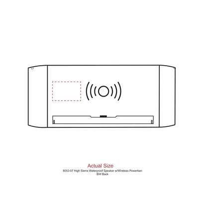 High Sierra Outdoor Speaker & Wireless PowerBank