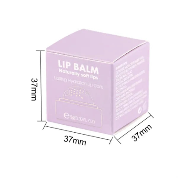 Matte Lip Balm in Spherical Case