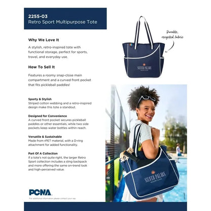 Retro Sport Multipurpose Tote