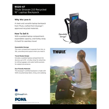 Thule Recycled Stravan 2.0 Backpack