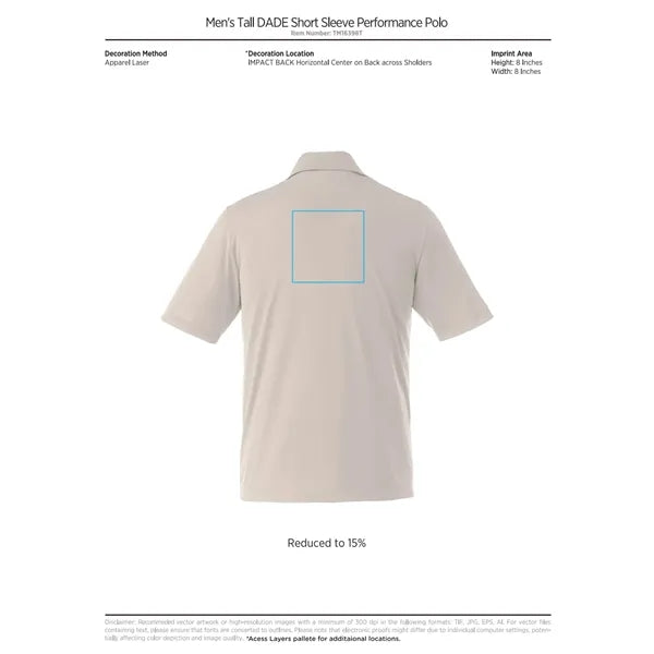 Men's DADE Short Sleeve Polo
