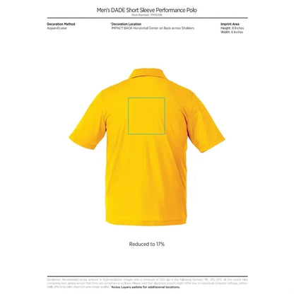 Men's DADE Short Sleeve Polo