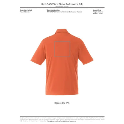 Men's DADE Short Sleeve Polo