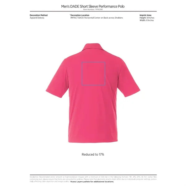 Men's DADE Short Sleeve Polo