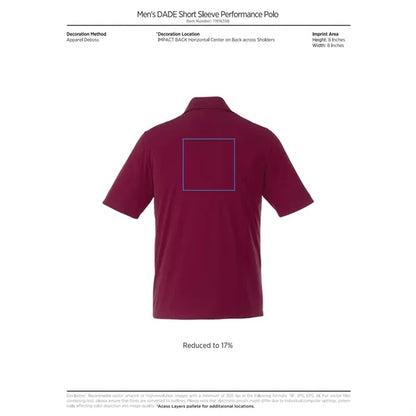 Men's DADE Short Sleeve Polo