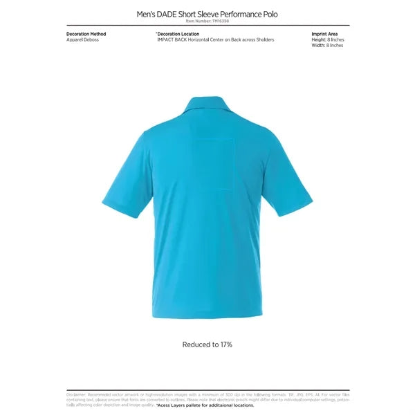 Men's DADE Short Sleeve Polo