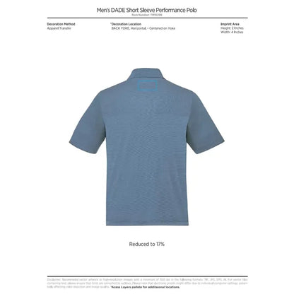 Men's DADE Short Sleeve Polo