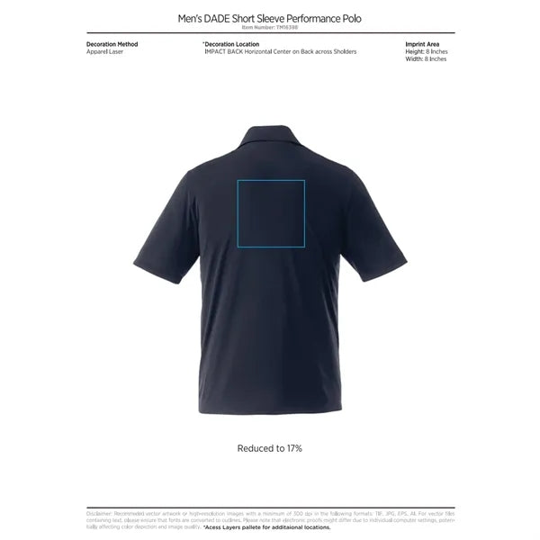 Men's DADE Short Sleeve Polo
