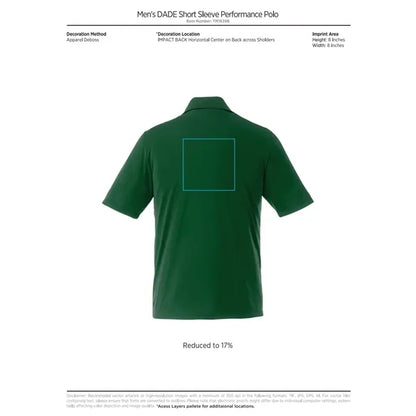 Men's DADE Short Sleeve Polo