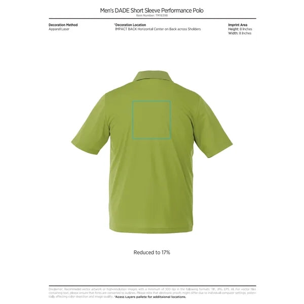 Men's DADE Short Sleeve Polo