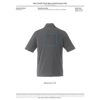 Men's DADE Short Sleeve Polo
