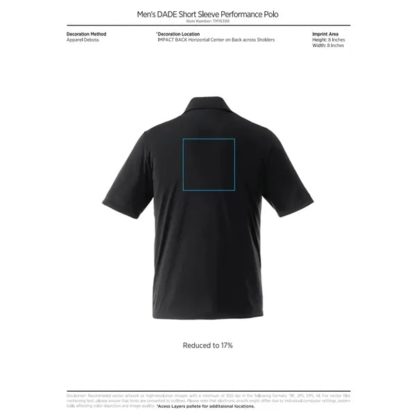Men's DADE Short Sleeve Polo
