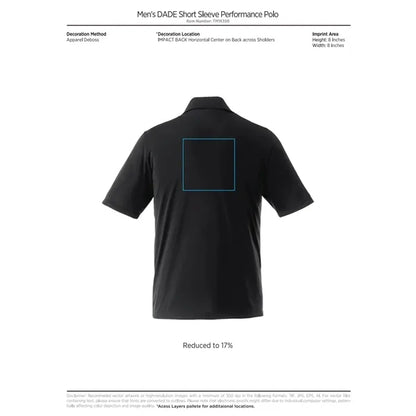 Men's DADE Short Sleeve Polo