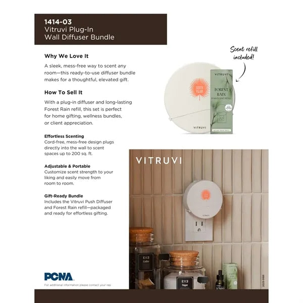 Vitruvi Plug-In Wall Diffuser + 1 Oil Bundle