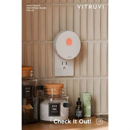 Vitruvi Plug-In Wall Diffuser + 1 Oil Bundle