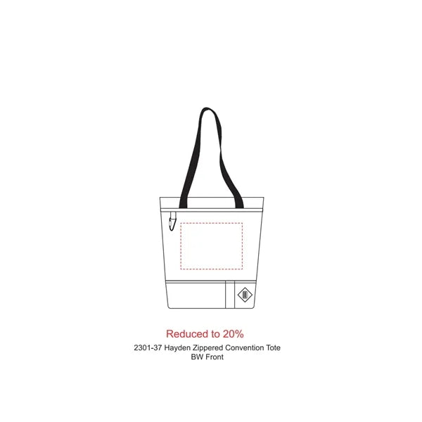 Hayden Zippered Convention Tote