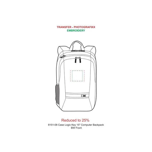 Case Logic Key 15" Computer Backpack
