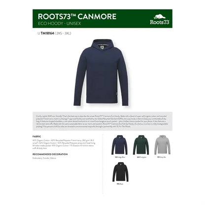 Roots73 CANMORE Eco Hoody - Unisex