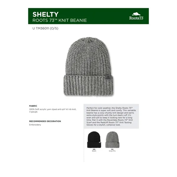 Unisex SHELTY Roots73 Knit Beanie