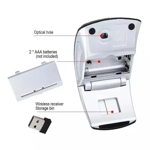Wireless Foldable Mouse