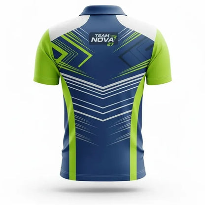 Unisex Sublimated Short Sleeve Polo shirt Pique