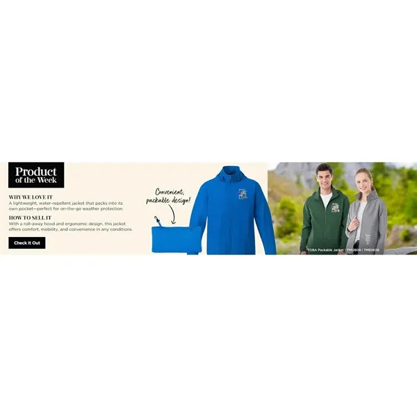Women's TOBA Packable Jacket