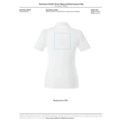 Women's DADE Short Sleeve Polo