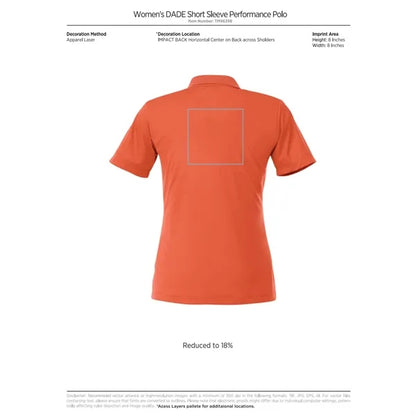 Women's DADE Short Sleeve Polo