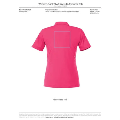 Women's DADE Short Sleeve Polo