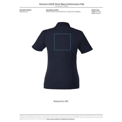 Women's DADE Short Sleeve Polo