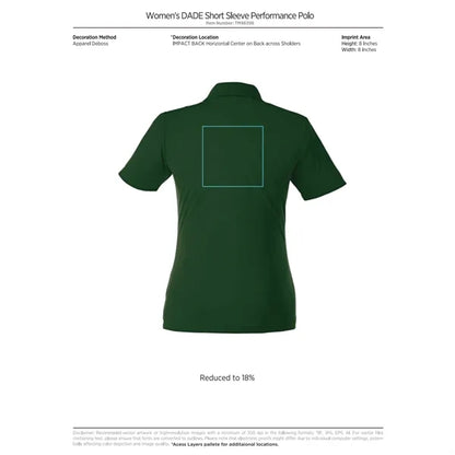 Women's DADE Short Sleeve Polo
