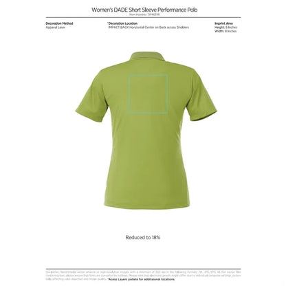 Women's DADE Short Sleeve Polo