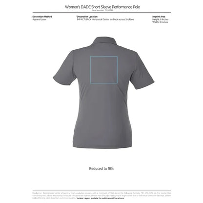 Women's DADE Short Sleeve Polo