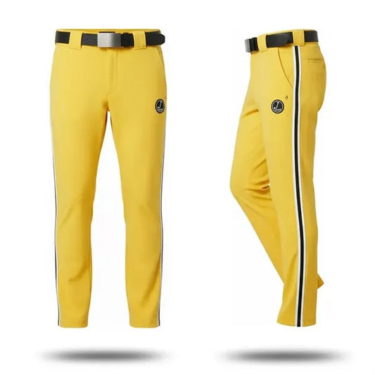 Men's Striped Taiwan Needle Full Length Baseball Pant
