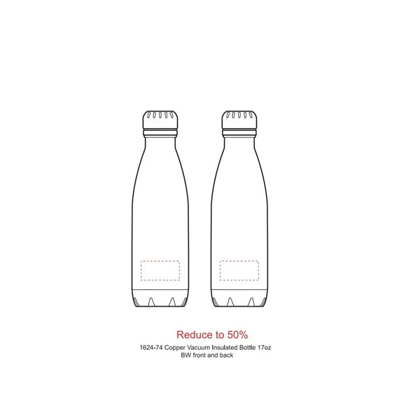 Copper Vacuum Insulated Bottle 17oz