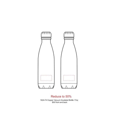 Copper Vacuum Insulated Bottle 17oz
