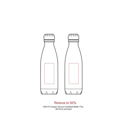 Copper Vacuum Insulated Bottle 17oz