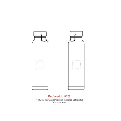 Thor Copper Vacuum Insulated Bottle 22oz