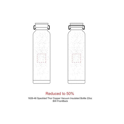 Speckled Thor Copper Vacuum Insulated Bottle 22oz