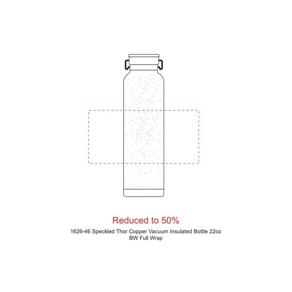 Speckled Thor Copper Vacuum Insulated Bottle 22oz
