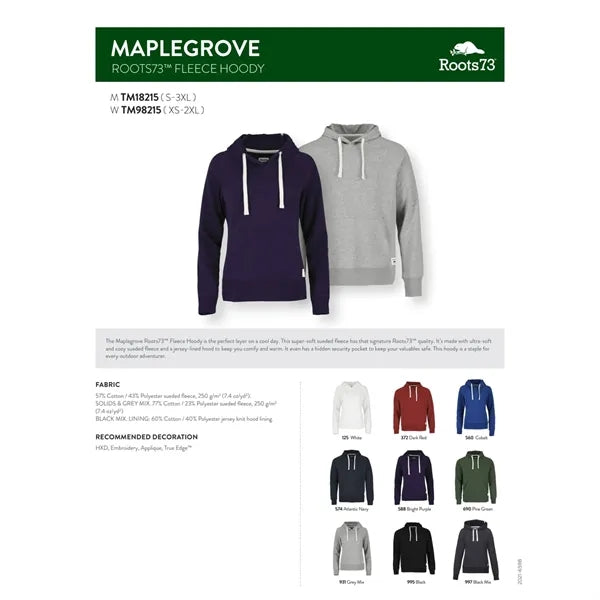 Women's MAPLEGROVE Roots73 Flc Hoody