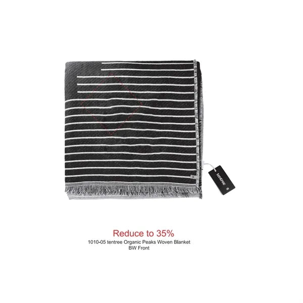 tentree Organic Cotton Peaks Woven Blanket