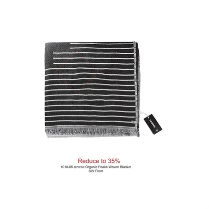 tentree Organic Cotton Peaks Woven Blanket